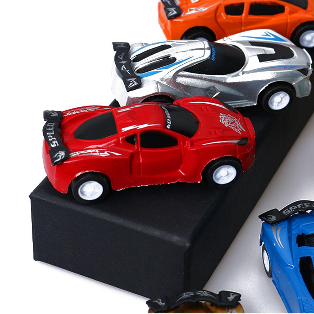 Top 4/8PCS Speed Racing Mobil Fashion Anak Hadiah Klasik Tarik Kembali Mainan