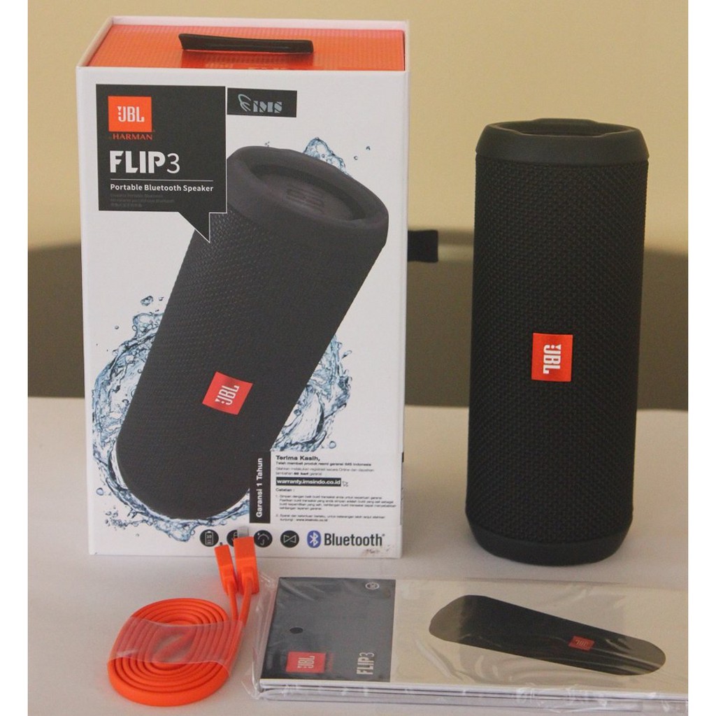 Buruan Jbl Flip 3 Bluetooth Original By Jbl Bergaransi 1 Tahun Trendi