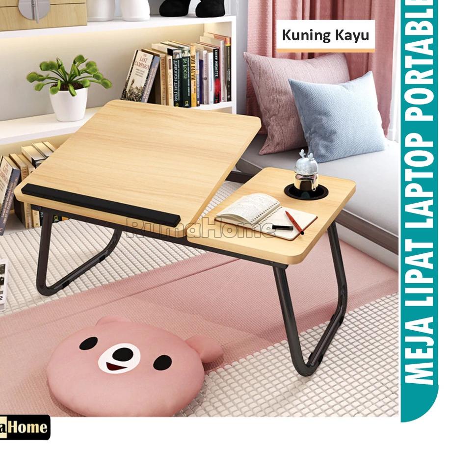 Harga Spesial.. Meja Laptop laci,  meja Belajar karakter  Serbaguna and portable bisa naik turun 2 t
