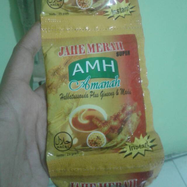 

jahe merah AMH