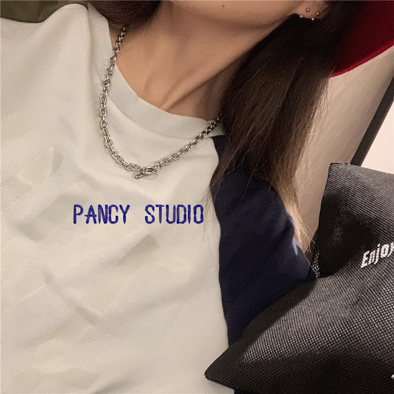 [ACKER] Kalung Rantai Paduan Fashion Pria/Wanita Gaya Hip Hop