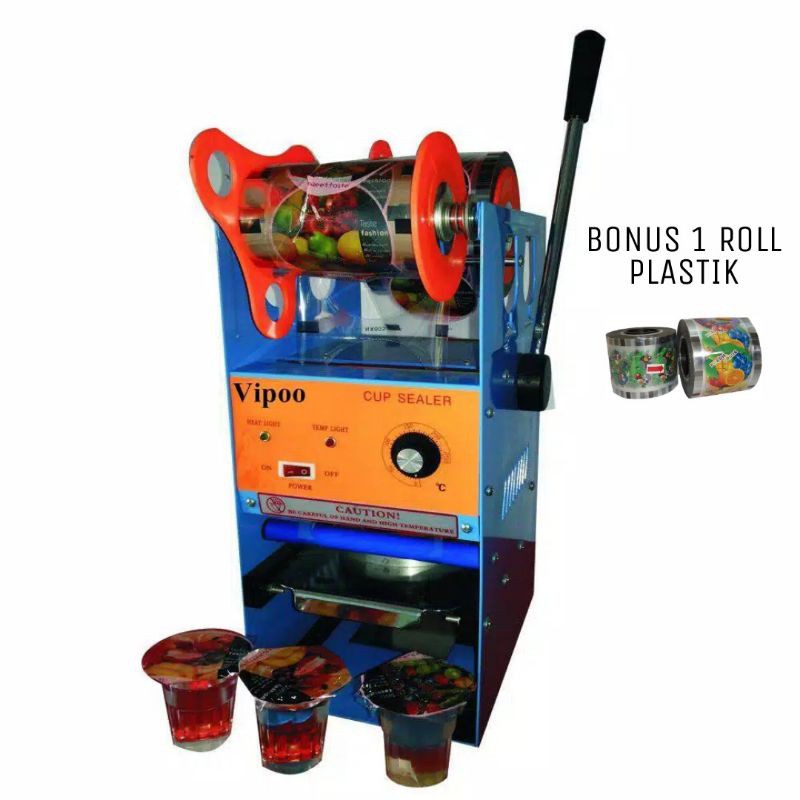 CUP SEALER MACHINE Penutup Gelas Cup Sealer VIPOO - Tipe V-D8