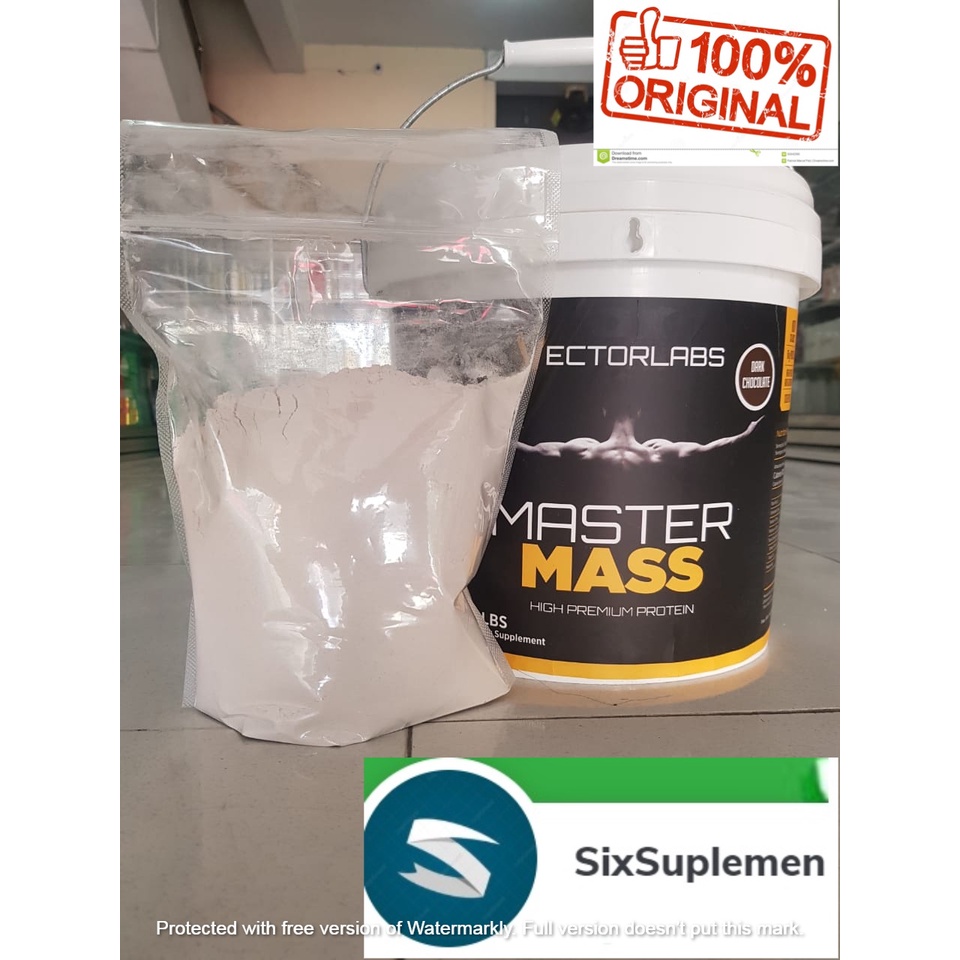 VectorLabs Master Mass Susu Gainer 2 lbs Eceran (900 Gram)