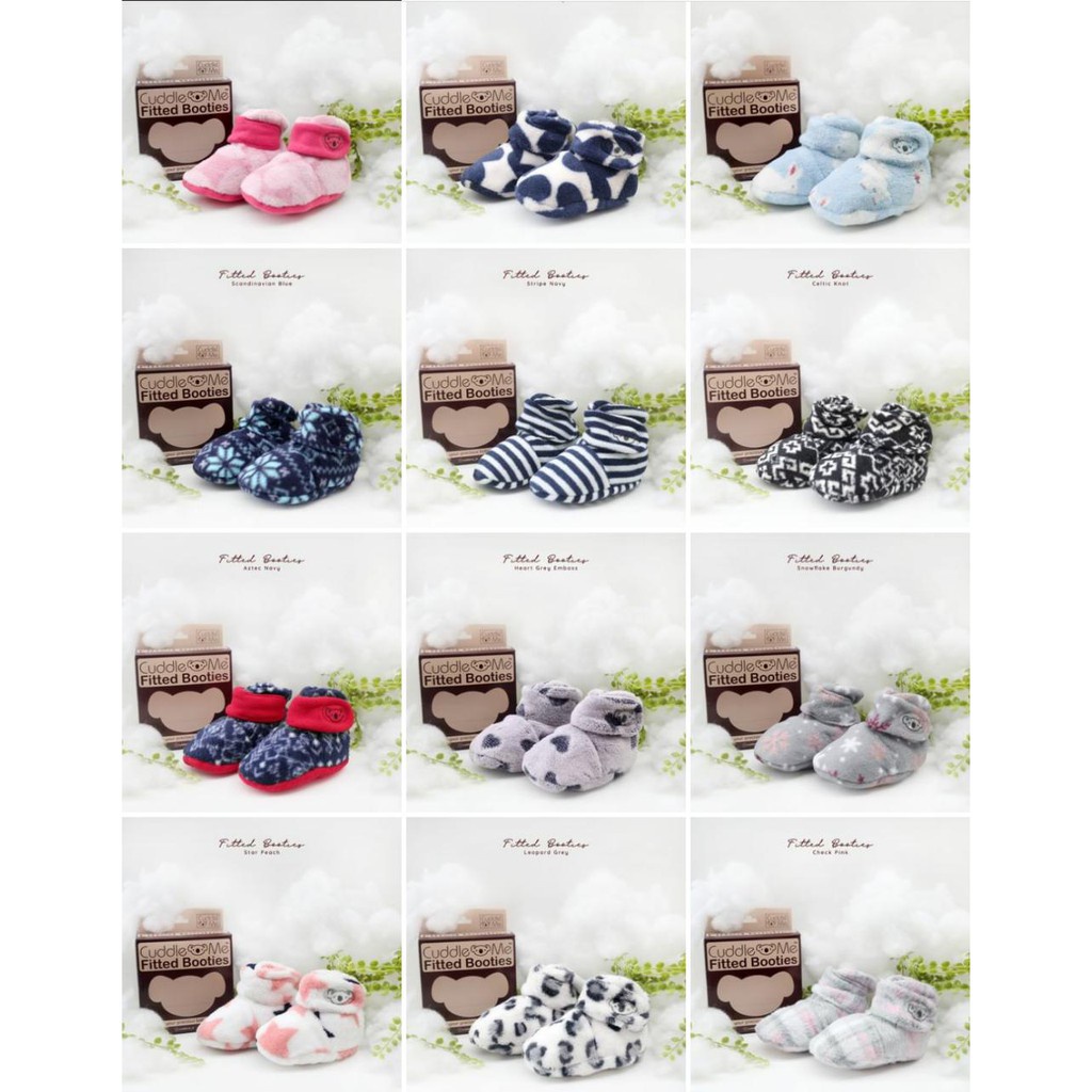 Cuddle Me - Fitted Baby Booties Sepatu Kaos Kaki Bayi