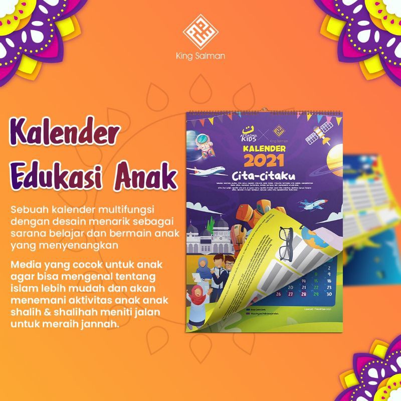 

KALENDER 2021 Promo Kalender Edukasi Anak King Salman 2021