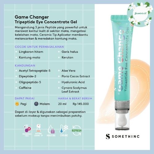 [PROMO] SOMETHINC Game Changer Tripeptide Eye Concentrate Gel / Somethinc Eyecream Eyegel