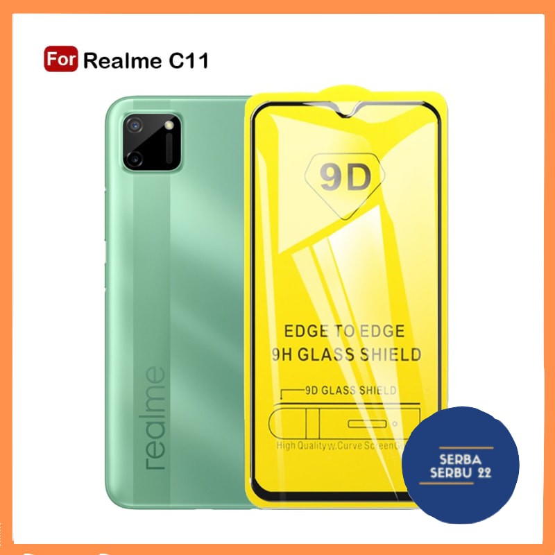 Tempered Glass Full 9D/5D REALME C12, 5i, C1, C15, C11, X2 PRO, C2, C3, 3 PRO [SS]