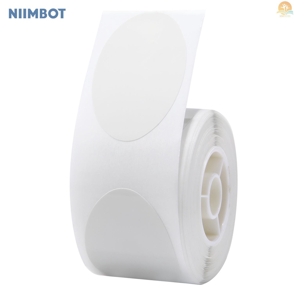 (MMOI) Niimbot 160 Lembar / Rol Kertas Label Thermal Anti Air / Robek 23x37mm Untuk Printer D101