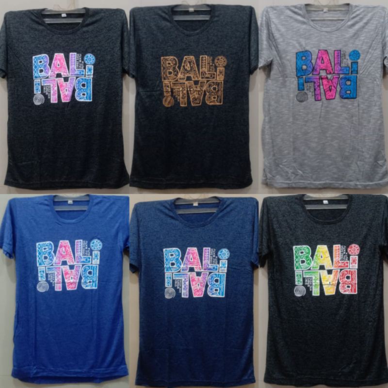 KAOS BALI PRIA KAIN SERAT