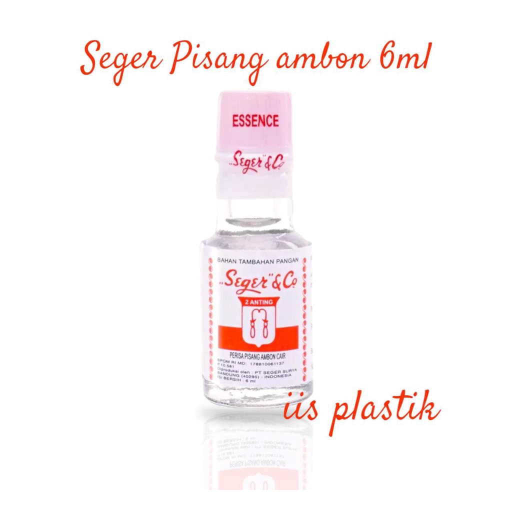 Essense Pisang Ambon Kecil seger cap Tjap 2 Anting 6ml