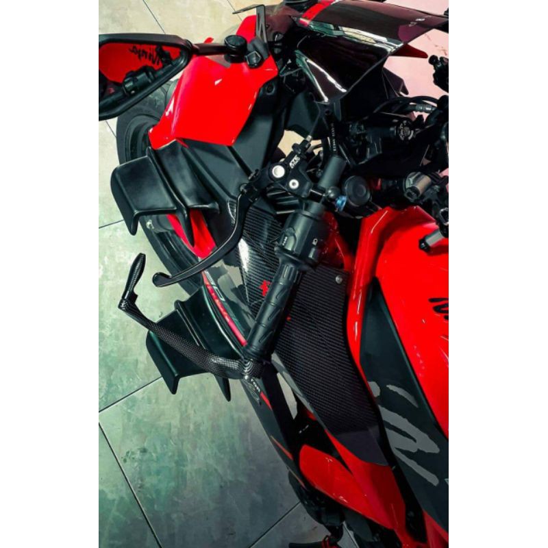 Aero wingside CBR R15 R25 GSX Ninja ZX25 matik winglet sayap samping Universal semua motor