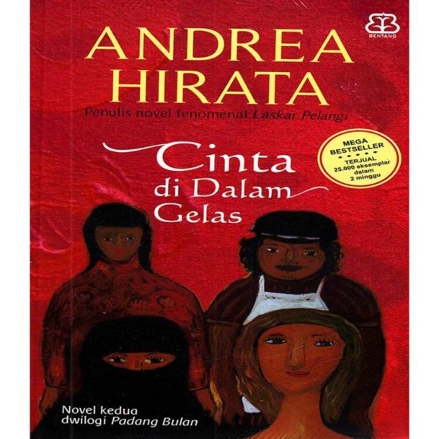 Cinta Di Dalam Gelas New Andrea Hirata Shopee Indonesia