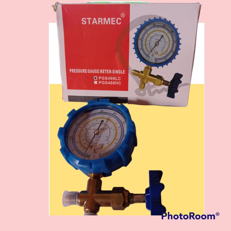 MANIFOLD SINGLE 466 STARMEC R 22 - R 124|  SINGLE ANALISER 500 PSI MANIFUL AC  SINGLE ANALIZER SINGLE