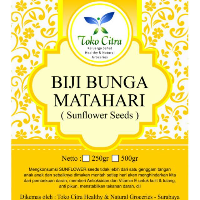 

Sunflower Seeds Biji Matahari Kuaci Matahari Superfood Kwaci