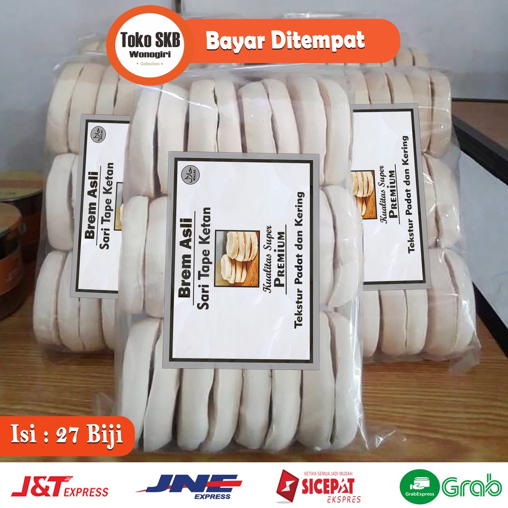 

Brem Premium Tektur Padat dan Kering Isi lebih Banyak Original Wonogiri