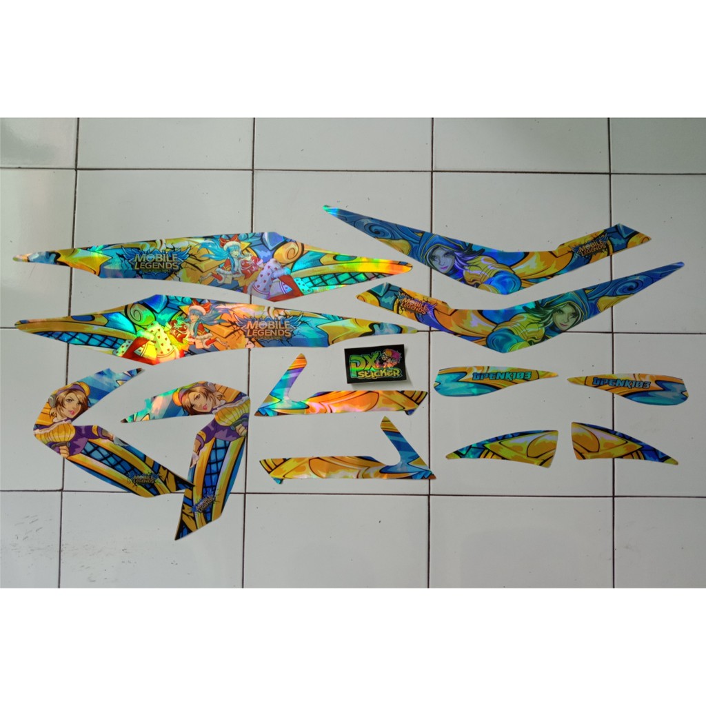 Striping custom SATRIA FU BARONG