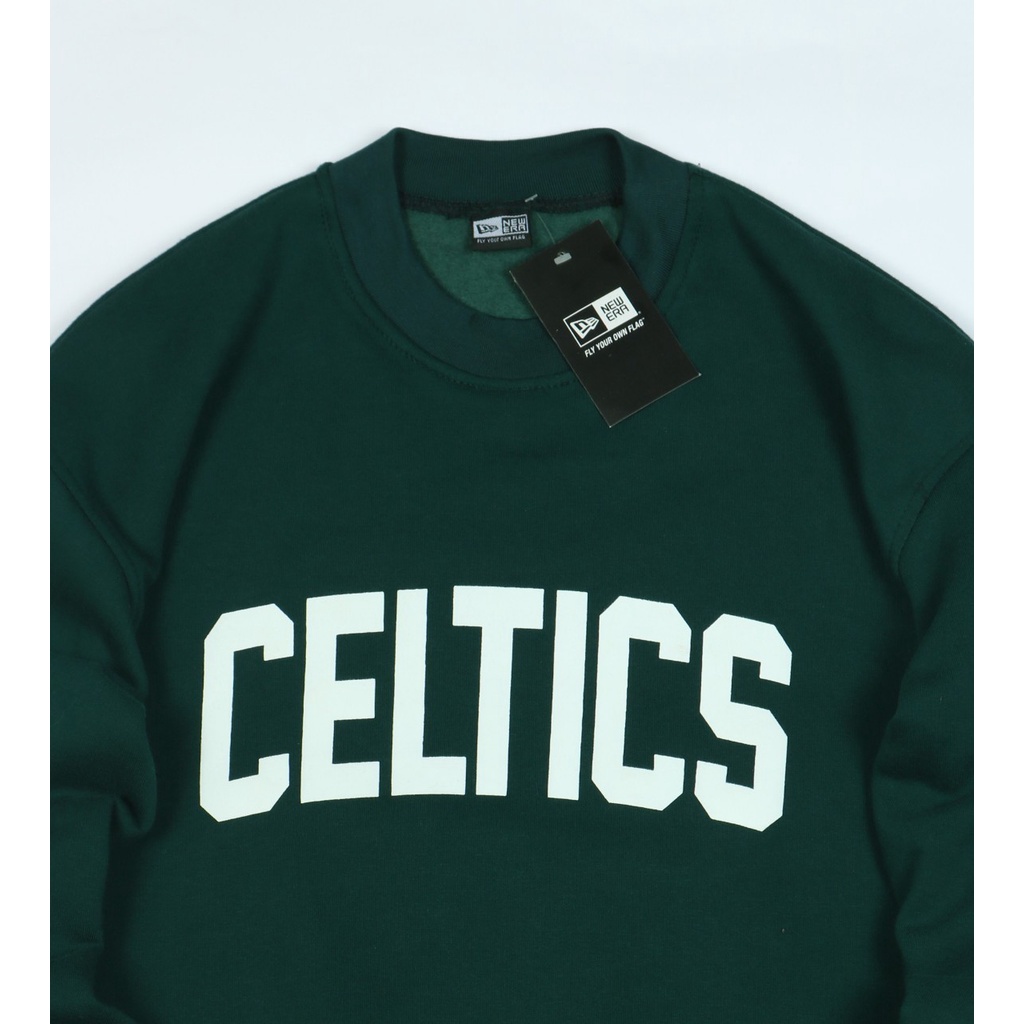 JAKET SWEATER CREWNECK CELTICS BIG TEXT BULLS MICKEY SIMPLE UNISEX GOOD QUALITY