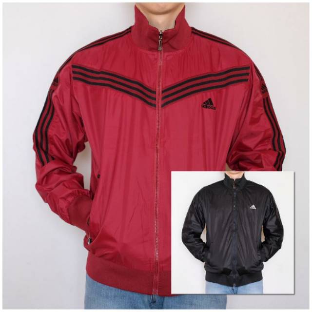 JAKET ADIDAS BOLAK BALIK GRADE ORI IMPORT PREMIUM