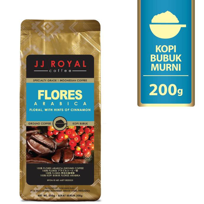 

Coffee/Kopi JJ Royal Flores Arabica Ground Bag 200g