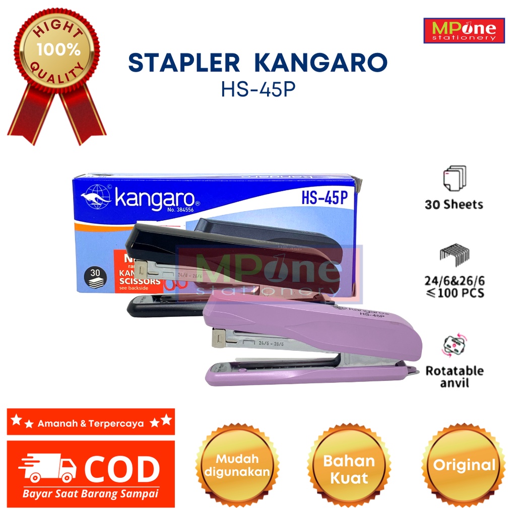 

Staples Meja / Strapler Besar / Staples Kangaro Besar HS-45P