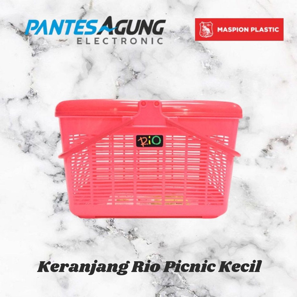 KERANJANG RIO KECIL MASPION KERANJANG PIKNIK / KUCING / ANJING