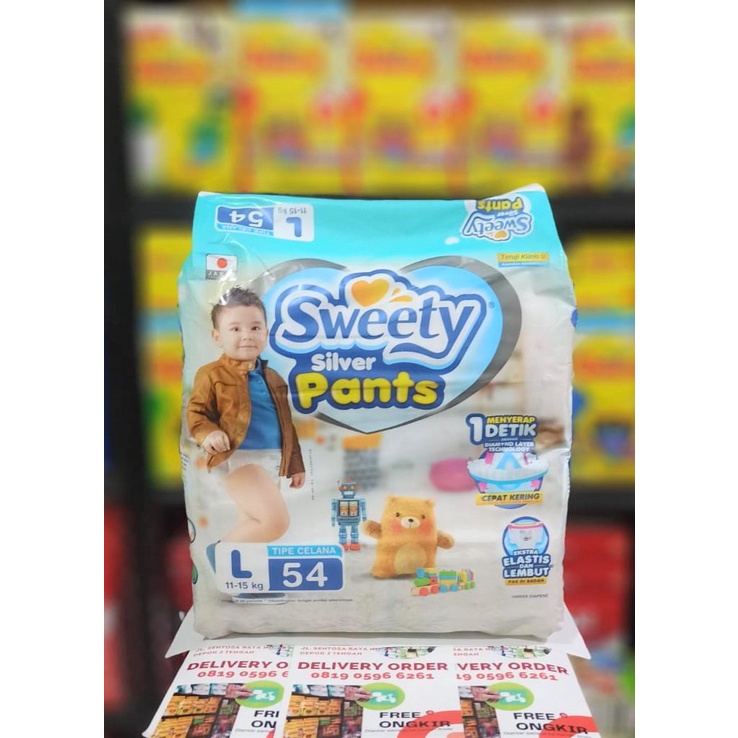 SWEETY SILVER PANTS L54