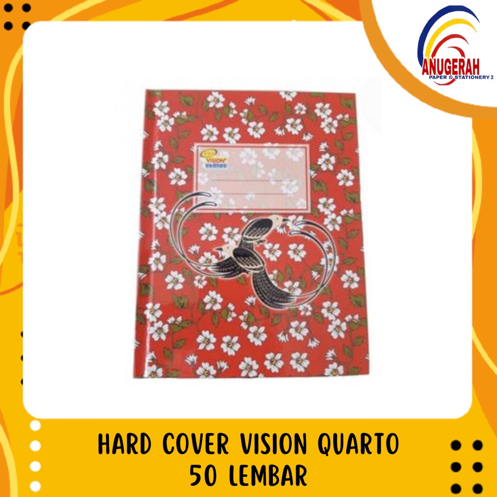 

HARD COVER VISION QUARTO 50 LEMBAR (PCS)