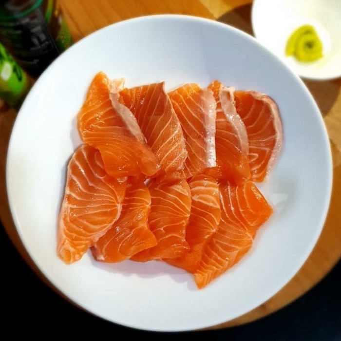 

salmon sashimi fresh 250gram