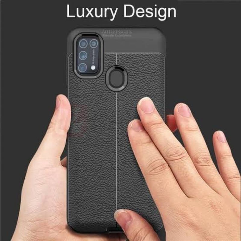 Auto Focus Case Leather Samsung M10 M20 M30 M11 M21 M30S M31 soft auto focus kulit cover Autofocus
