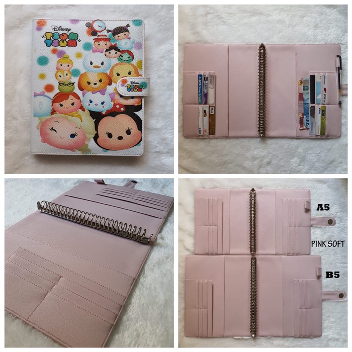 

Cantik Binder Printing Premium Motip Litlle Tsum A5 Dan B5 Trendi
