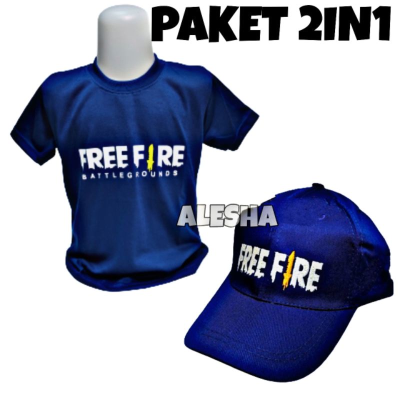 Kaos Freefire Anak Evos Baju FF Evos Anak Baju anak Termurah
