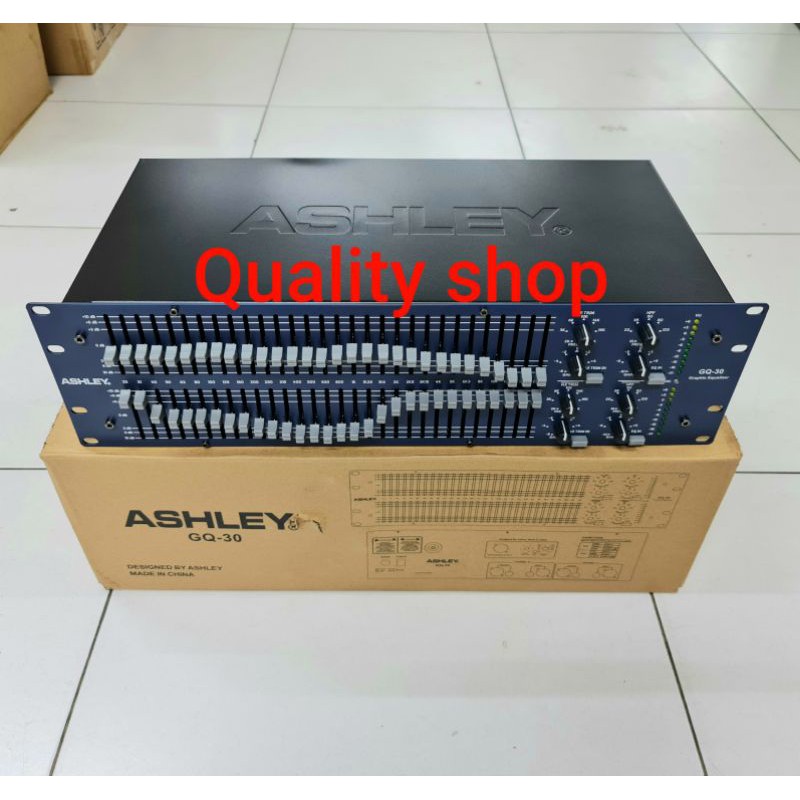 EQUALIZER ASHLEY GQ-30 PLUS SUBWOOFER ORIGINAL