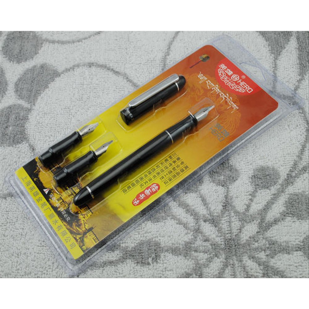 Dijual Pulpen Kaligrafi (Calligraphy Pen) Merk HERO dengan 3 Mata Pulpen Berkualitas