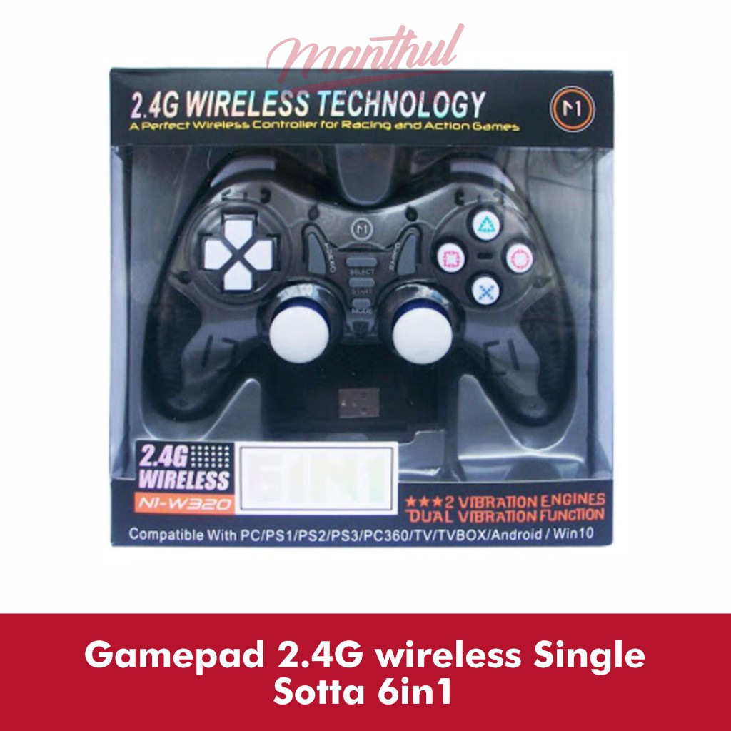 Gamepad 2.4G wireless Single Sotta 6in1