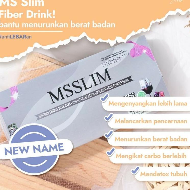 TERMURAH 8627 MS SLIM SLIMMING DRINK MS GLOW MS SLIM ㊊