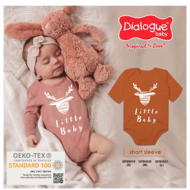 Dialogue Baby Bodysuit Printed Long Sleeve S DFB0022