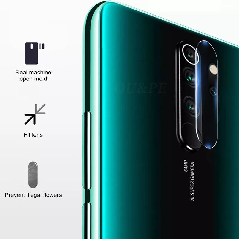 Tempered Glass TG Kamera Redmi Note 8 Pro - Anti Gores Camera Lens Redmi Note 8pro Pelindung Lensa