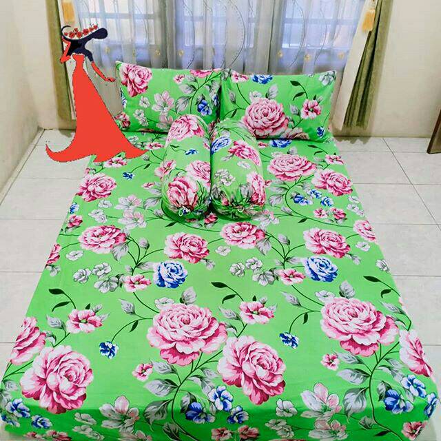 Sprei Mawar Hijau