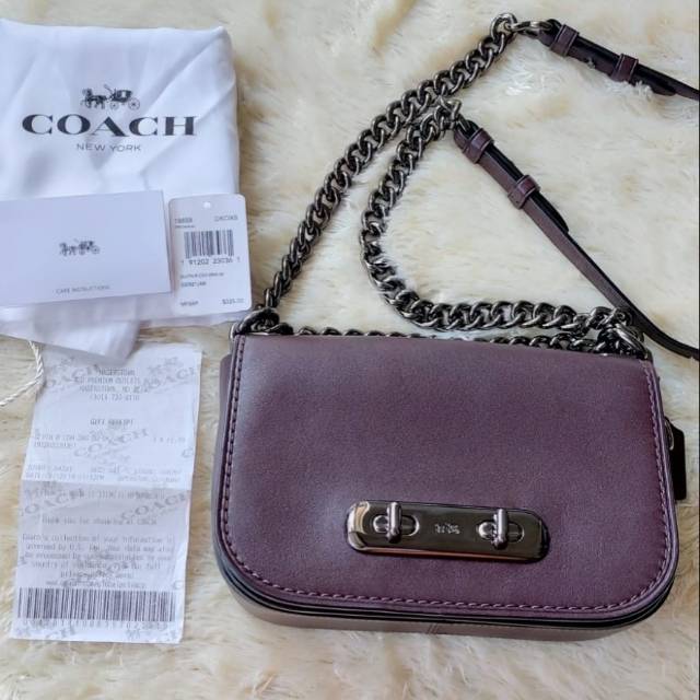 Coach swagger 20 oxblood (preloved)
