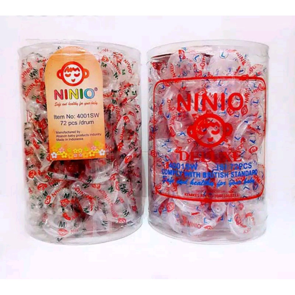 Ninio 4001-SW Dot Silicon Nipple (SATUAN)/ DOT NINIO/ DOT SUSU/ DOT SILICON BPA FREE/ DOT BAYI