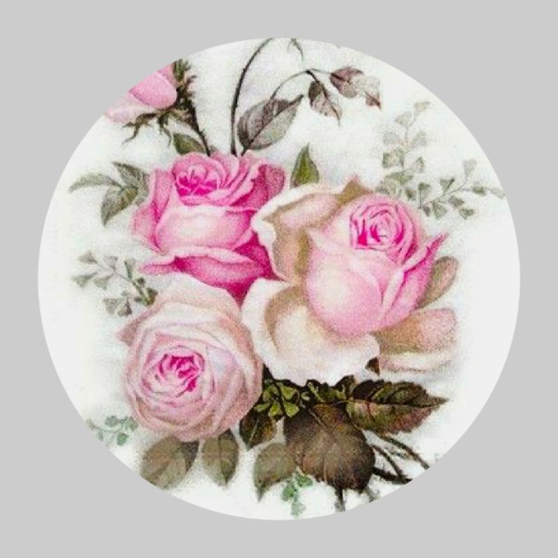 BM05-BROS MAGNET BUNGA /MAGNETIC HIJAB BROOCH 18MM-No. 18