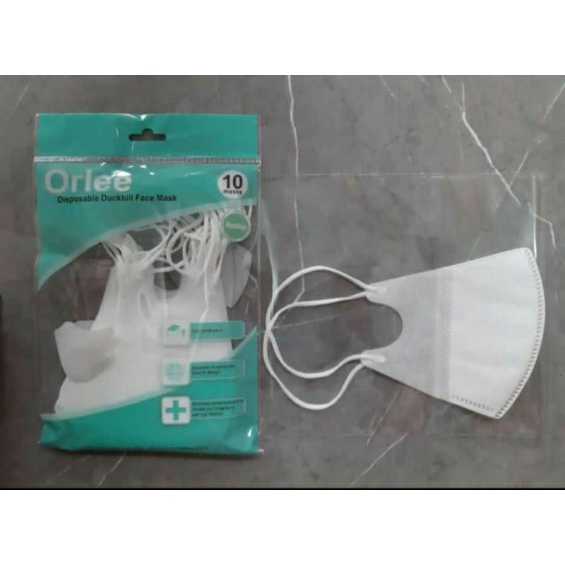 masker duckbill orlee hijab / headloop murah
