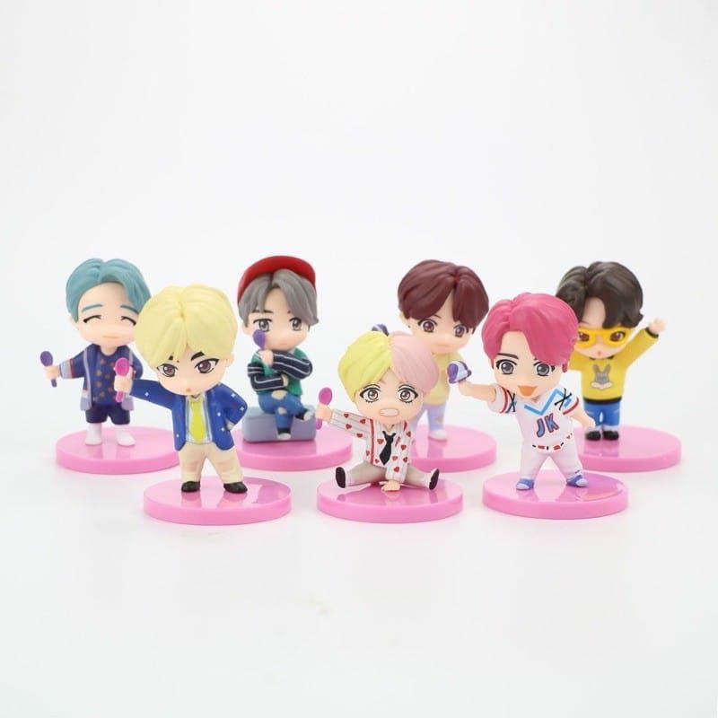 BTS MINI FIGURE BASKIN ROBBINS UNOFFICIAL