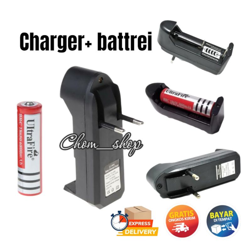 Charger 18650/cas 18650/charger baterai 18650