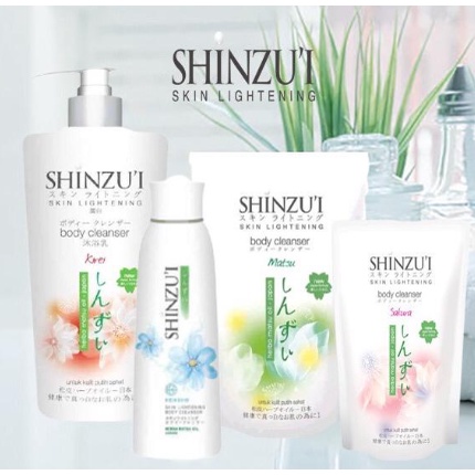 Shinzui Body Cleanser Refill 420 ML KIREI / MATSU / KEIKO SABUN SHINZUI 420ML SABUN Cair Shinzui isi ulang 200ml 200 ml Besar 500ML PUMP