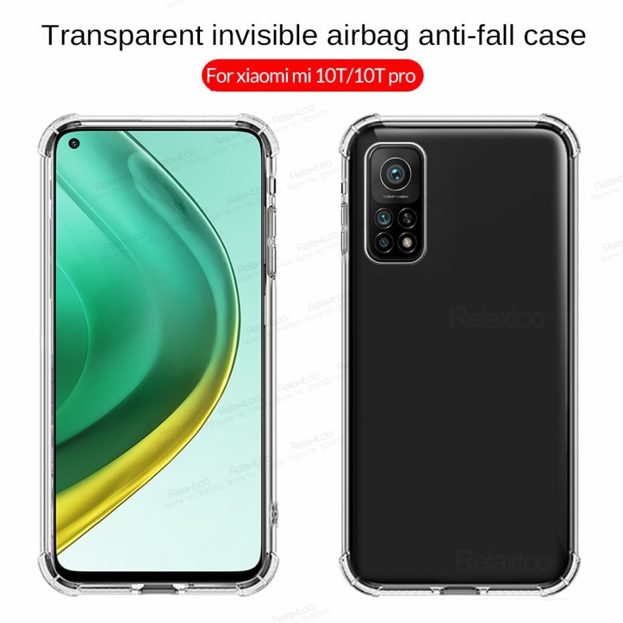 Soft Case Silikon Xiaomi Mi 10T / Xiaomi 10T Pro Bening Transparant Airbag Anti Crack Tebal