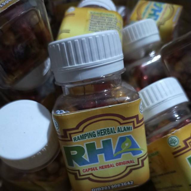 Pelangsing herbal alami RHA super & doble campur ( solusi babat lemak anti gagal ) 26 botol