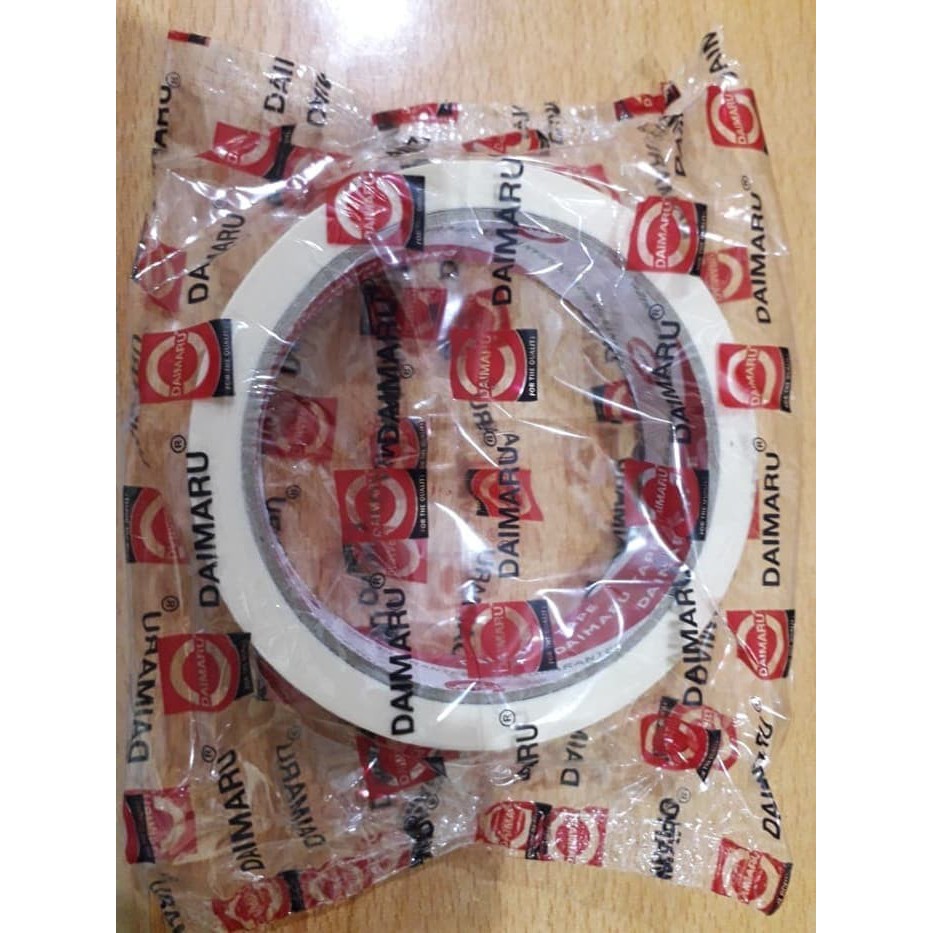 

Lakban Isolasi Kertas Daimaru / masking Tape 24 mm 1 inchi / isolasi