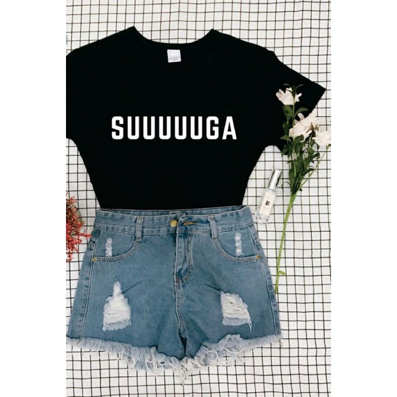 Baju Kaos BTS Suga Suuuuuga