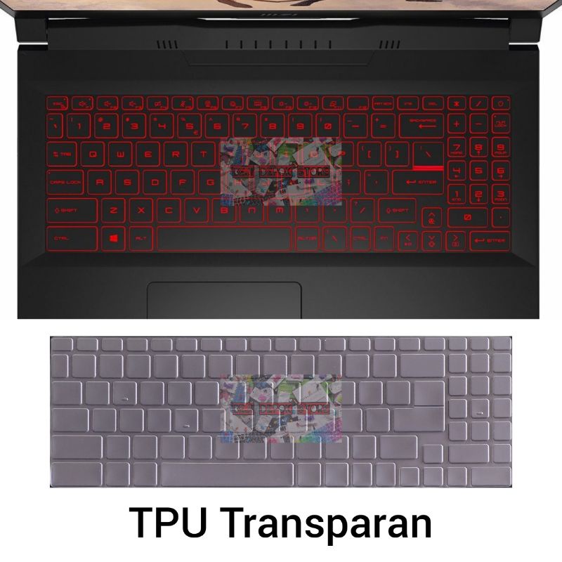 keyboard Protector MSI Katana Pulse GL76 GL66 GF76 GF66